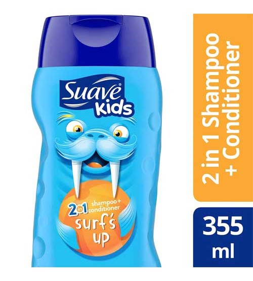 Suave Kids Surfs Up 2in1 Shampoo&Conditioner 355ml
